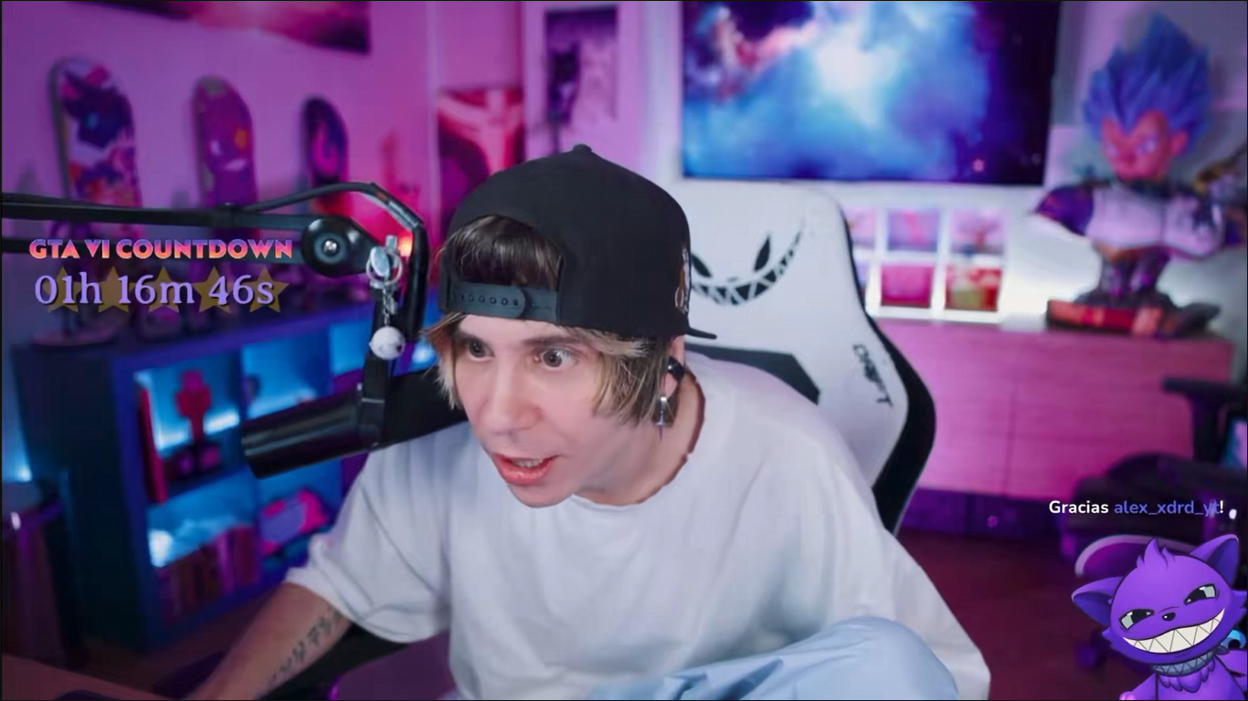 El Rubius explota en redes tras las críticas por su exclusiva de GTA 6: "Rockstar no me ha pagado y no ganaré nada con el vídeo"