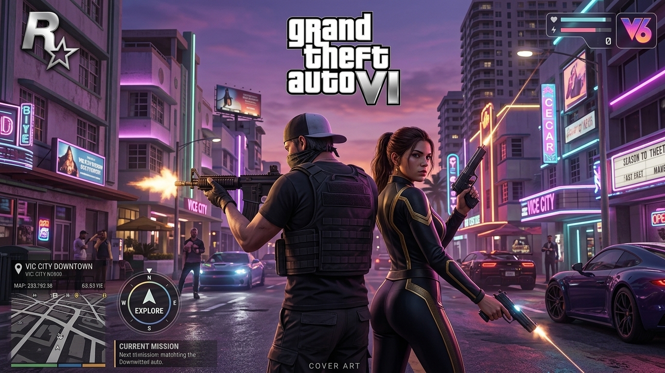 Todo sobre el gameplay de GTA 6: 26 minutos épicos, mapa triplicado, 80 horas de duración y confirmación a 30 FPS
