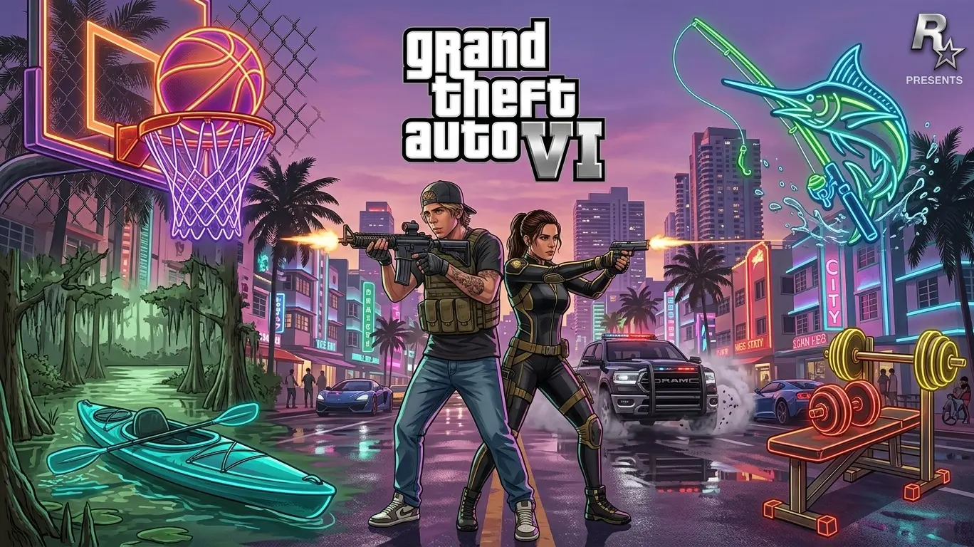 Estas son todas las actividades confirmadas que podrás hacer en el mundo abierto de GTA 6