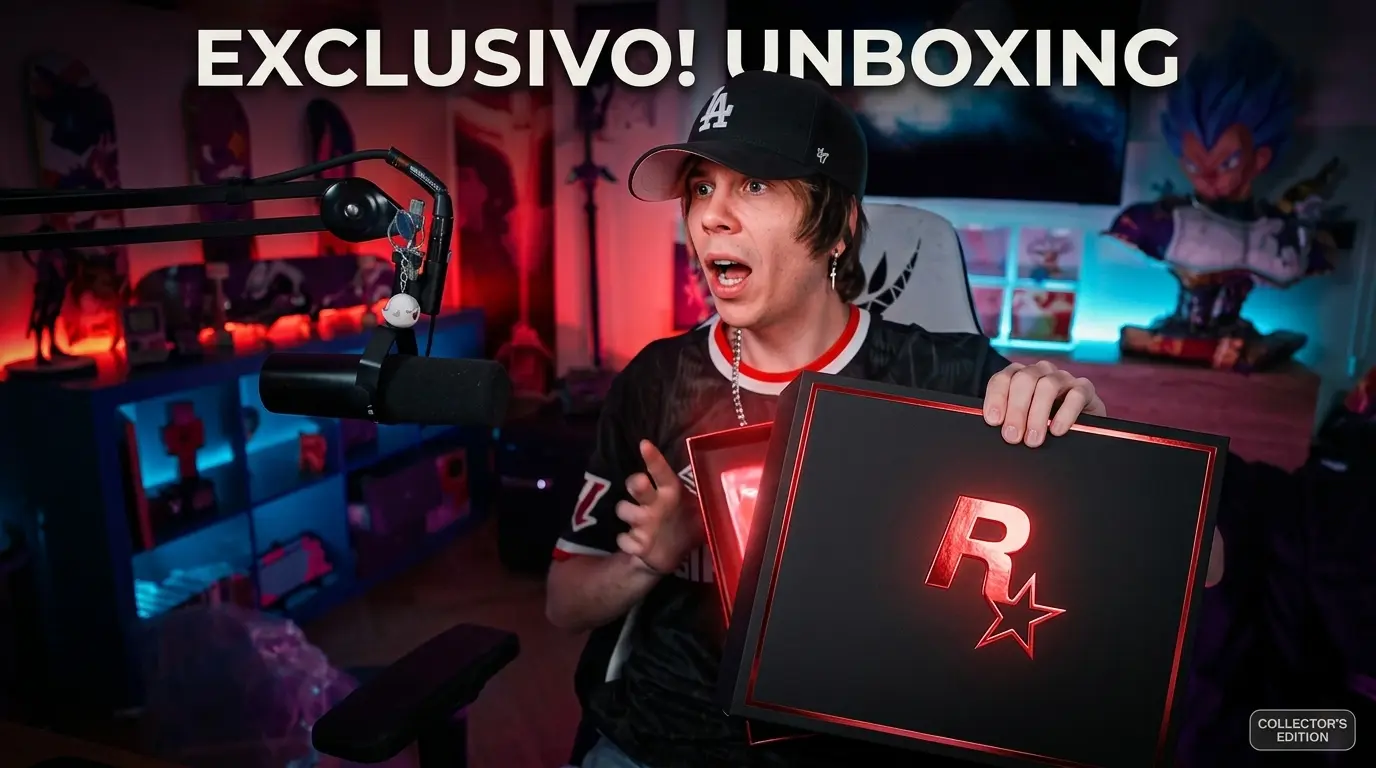 El regalo exclusivo de Rockstar a El Rubius: el merchandising secreto que ha desatado la envidia de internet
