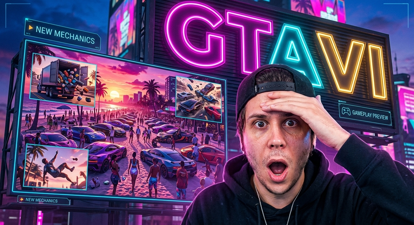 12 brutalidades que El Rubius ha confirmado tras ver GTA 6