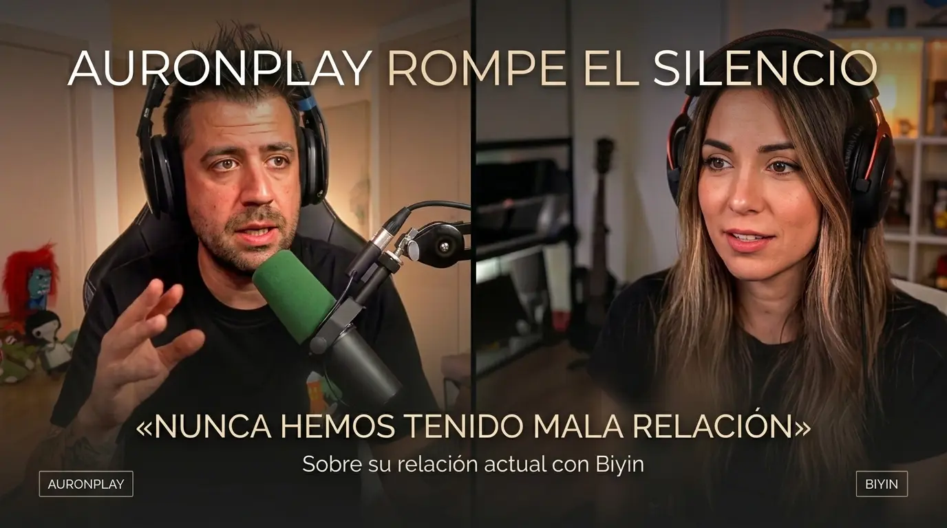 Auronplay rompe el silencio su relación actual con Biyin: "Nunca hemos tenido mala relación"