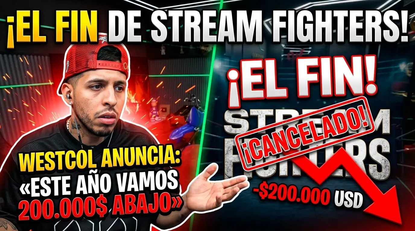 Westcol anuncia el fin de Stream Fighters: "Este año vamos 200.000 dólares abajo"