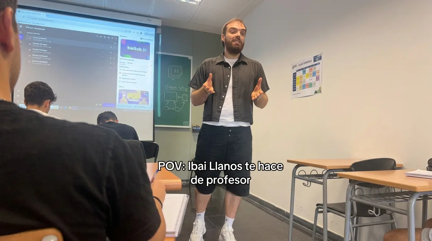 Ibai aparece en la UAB y activa una misión secundaria en Periodismo