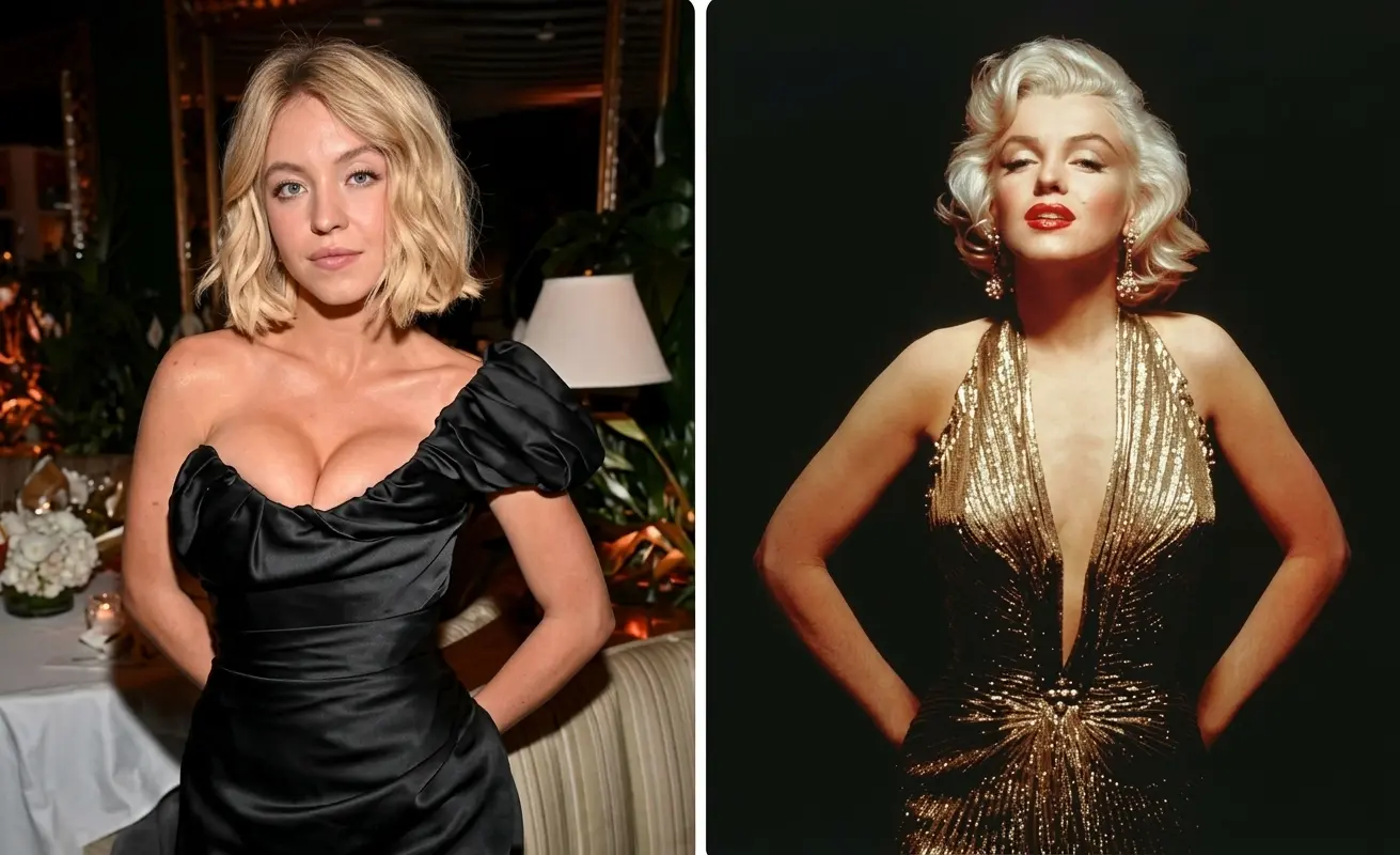 Sydney Sweeney y Marilyn Monroe serían primas lejanas