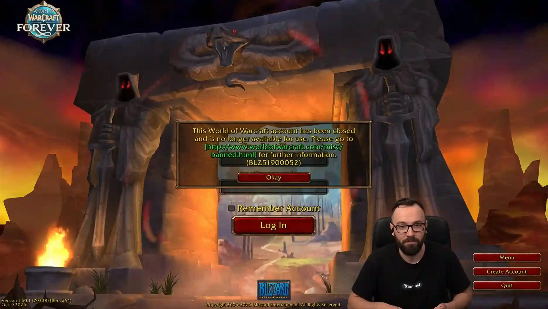 Blizzard cierra la cuenta de El Xokas en WoW Forever